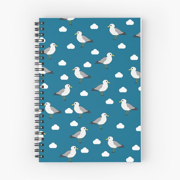 Item preview, Dark Blue with Seagulls Design designed and sold by shadowbright.