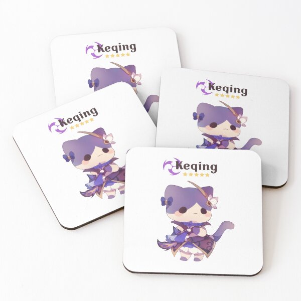 Item preview, Genshin Impact Keqing Kitty designed and sold by CremeChii.