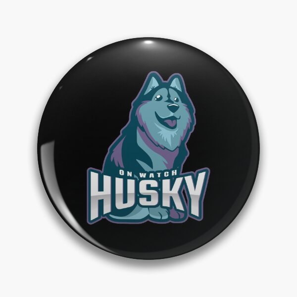 Item preview, Husky On Watch designed and sold by greenchimp.