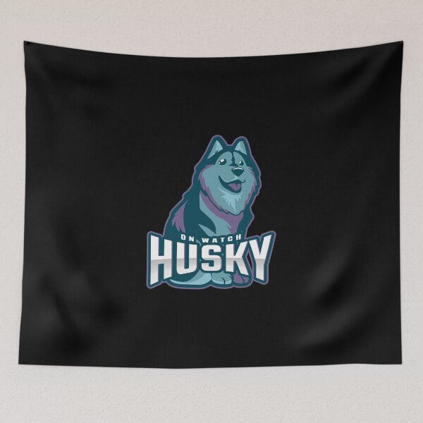 Item preview, Husky On Watch designed and sold by greenchimp.