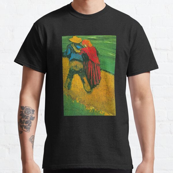 'Two Lovers' by Vincent Van Gogh (Reproduction) Classic T-Shirt