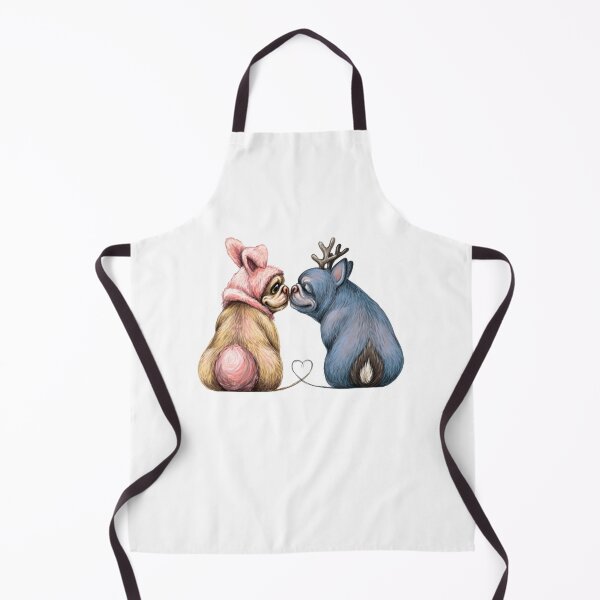 Item preview, Bulldogs Couple Art designed and sold by loveislovestore.