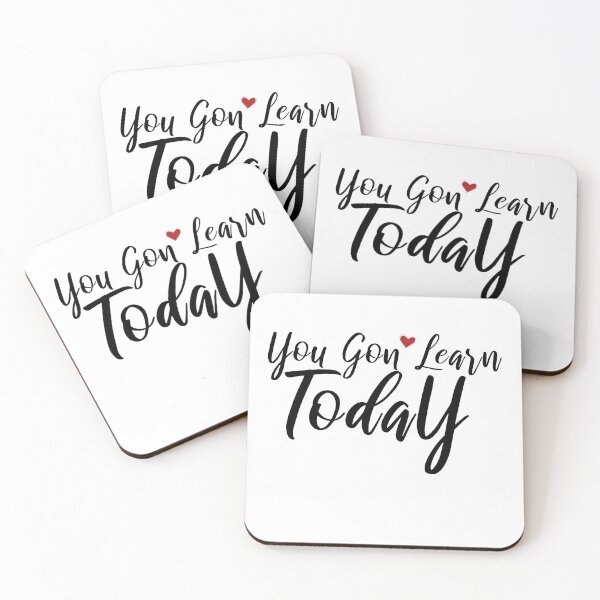 Item preview, You Gon' Learn Today Teacher Gift II designed and sold by taby2you.