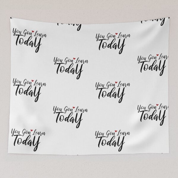 Item preview, You Gon' Learn Today Teacher Gift II designed and sold by taby2you.