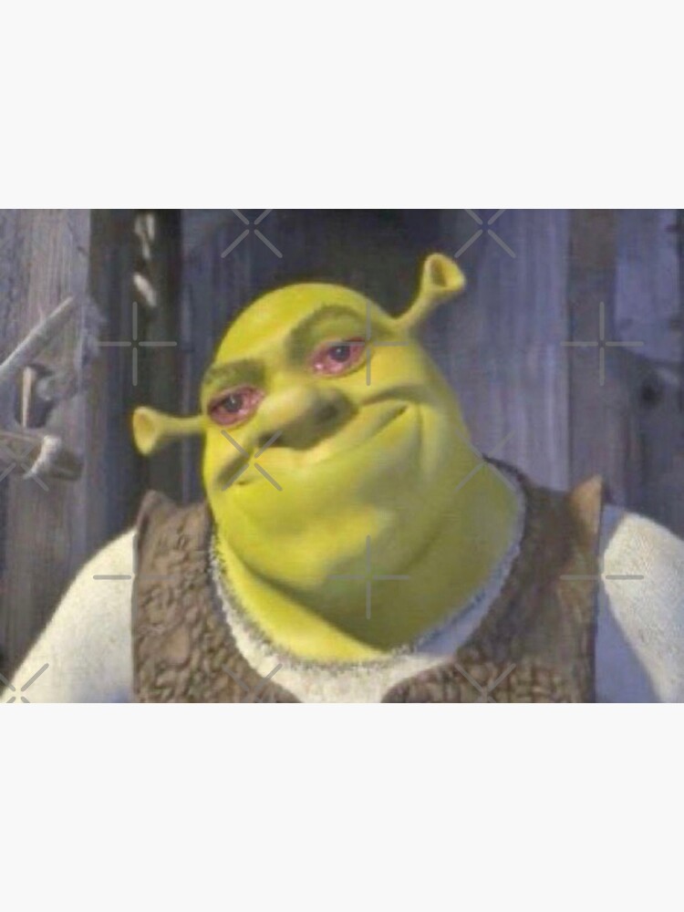 shrek meme | Art Board Print