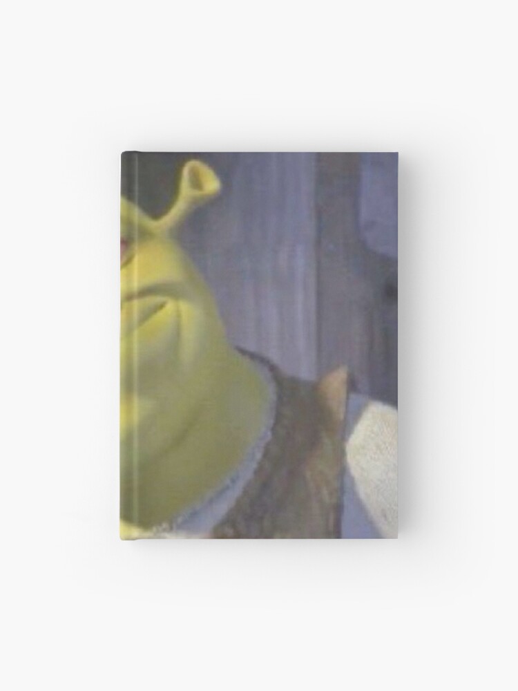 Shrek meme Spiral Notebook for Sale by yyyeseniaa