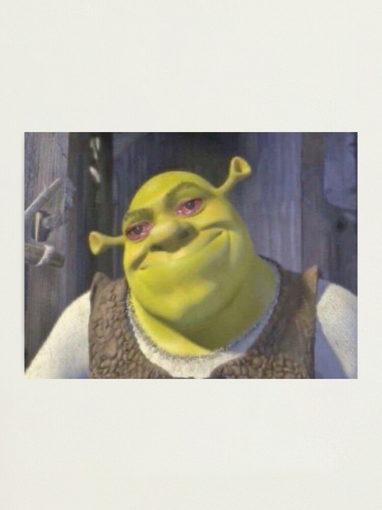 Shrek Meme Photographic Prints for Sale