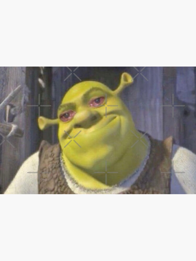 Shrek face meme | Zipper Pouch