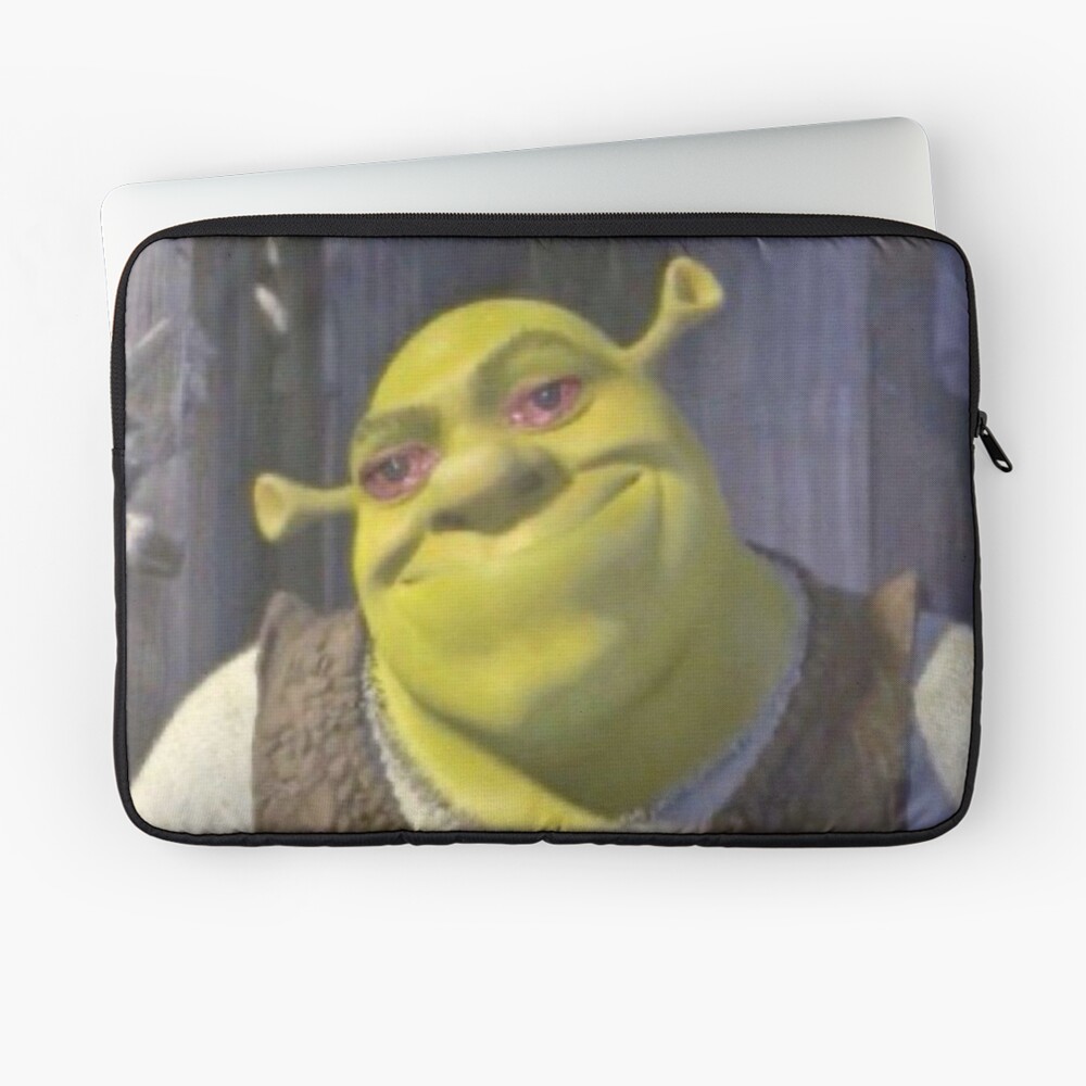 Shrek on the Croc Laptop Sleeve for Sale by apollosale