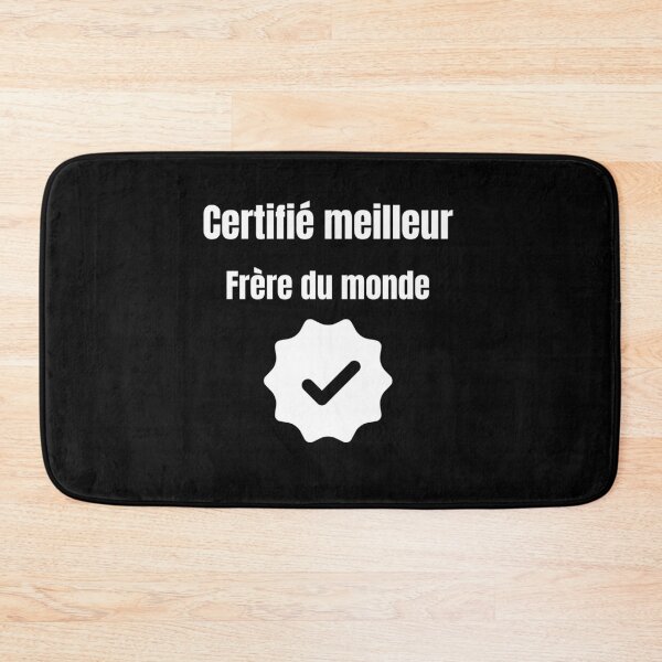 Item preview, Certified best brother in the world designed and sold by ProShirtDesign.