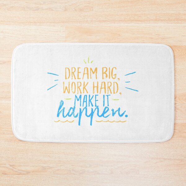 Item preview, Dream Big - Work Hard - Make It Happen designed and sold by DigitalNobleman.