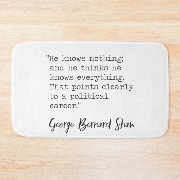 Item preview, George Bernard Shaw, Major Barbara designed and sold by Ariana Mila -  Awesome quotes.