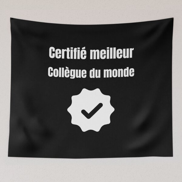 Item preview, Certified best colleague in the world designed and sold by ProShirtDesign.