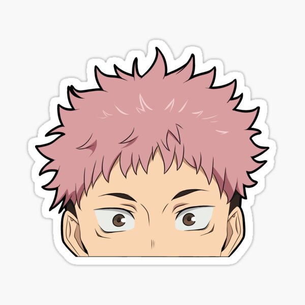 Itadori Peek Decal Sticker