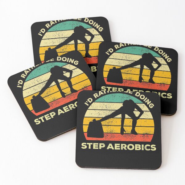 Item preview, Step Aerobics Vintage Gift I'd Rather Be Doing Step Aerobics designed and sold by JokeGysen.