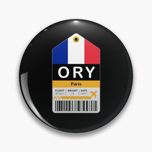 Item preview, Paris Luggage Tag - Airport ORY designed and sold by oclatikaz.