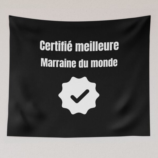 Item preview, Certified best godmother in the world designed and sold by ProShirtDesign.