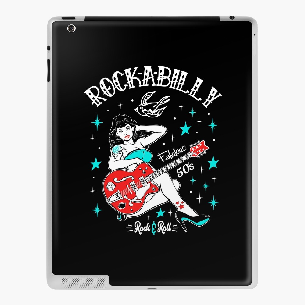 Rockabilly Pin Up Girl Sock Hop Rocker Vintage Classic Rock and Roll Music  | Poster
