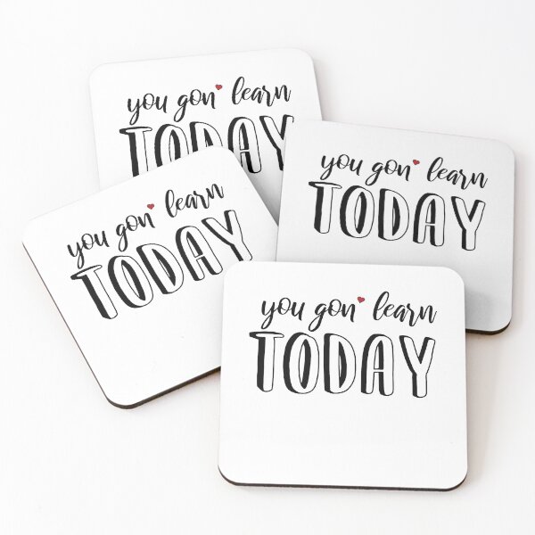 Item preview, You Gon' Learn Today Teacher Gift III designed and sold by taby2you.