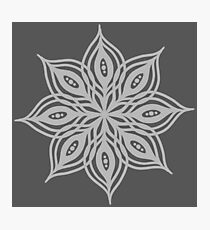 floral ink design Photographic Print