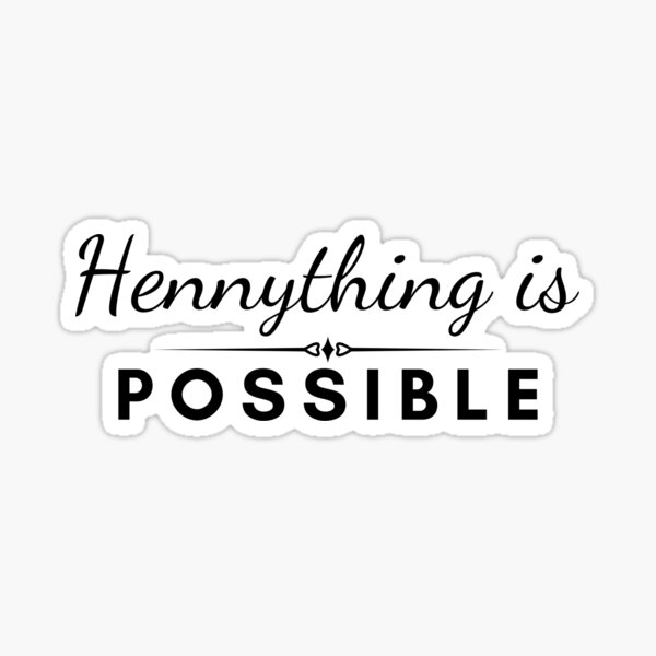 Hennything Is Possible Backdrop Gifts & Merchandise for Sale