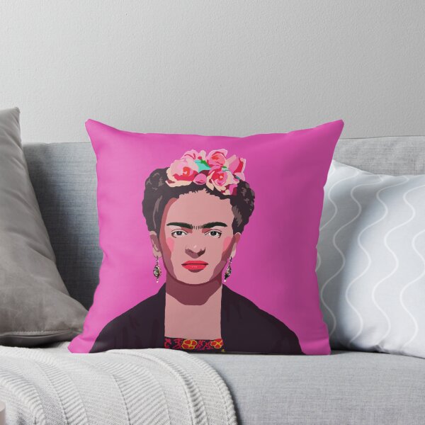 Item preview, Frida Kahlo on pink designed and sold by Clara’s.