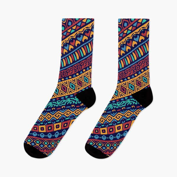 Item preview, Colorful ethnic floral pattern designed and sold by diPazzo.