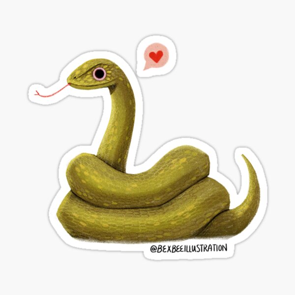 Item preview, This Snake Loves You designed and sold by bexbeeillu.