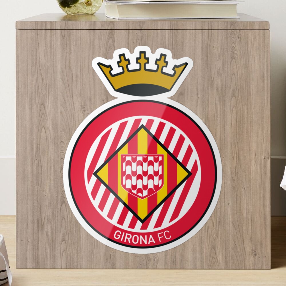 girona futbol flag coat of arms Poster for Sale by Original1977