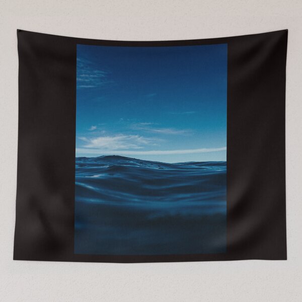 Item preview, Crystal Clear Aqua Blue Ocean designed and sold by Moonfrogfashion.
