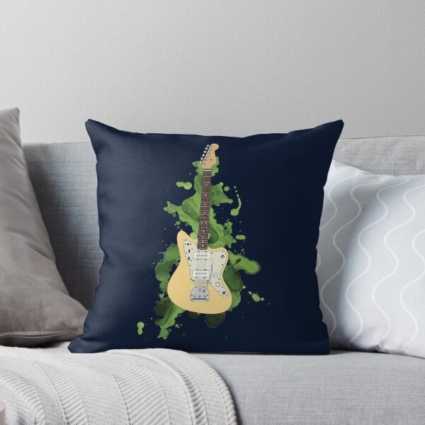 Item preview, Offset Style Electric Guitar Buttercream Color designed and sold by nightsworthy.