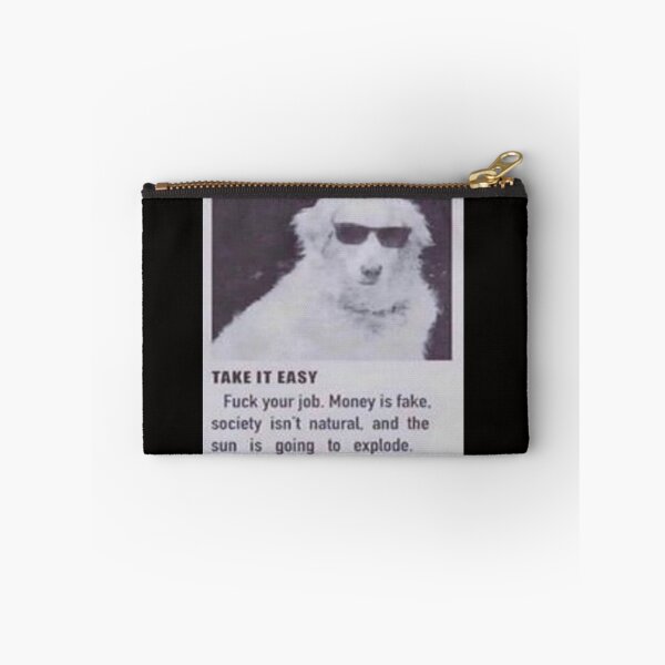 Item preview, Gangster Dog Philosophy Meme designed and sold by reesls.