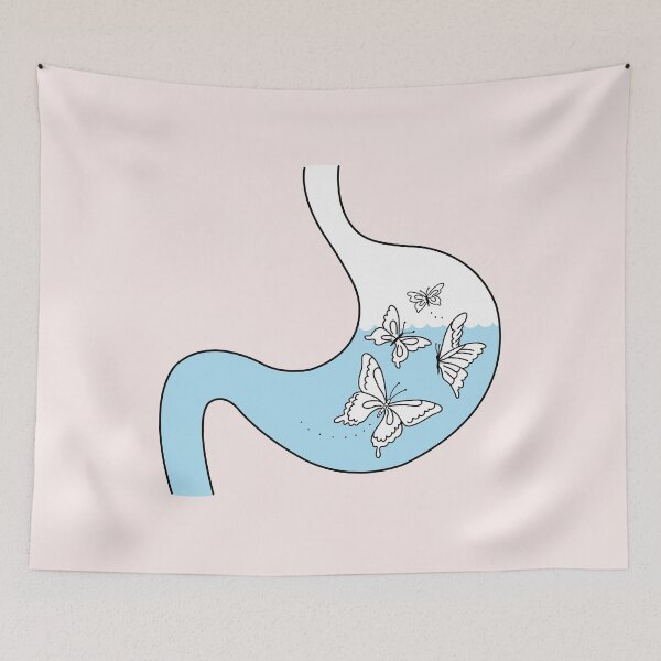 Item preview, Butterflies in Stomach designed and sold by SuperrSunday.