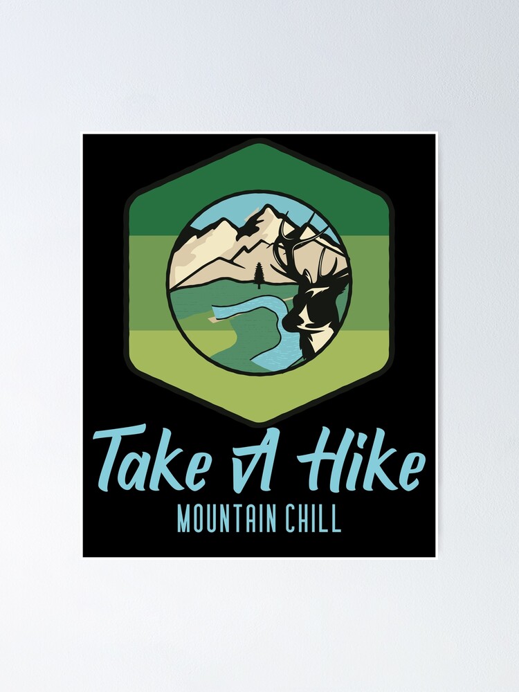 “Take A Hike, mountain climbing, hiking sticker pack, trekking sticker