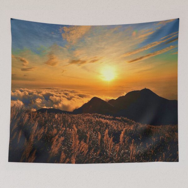 Item preview, MARVELLOUS MOUNTAINOUS SUNSET FULL OF CLOUDS designed and sold by Ralek.