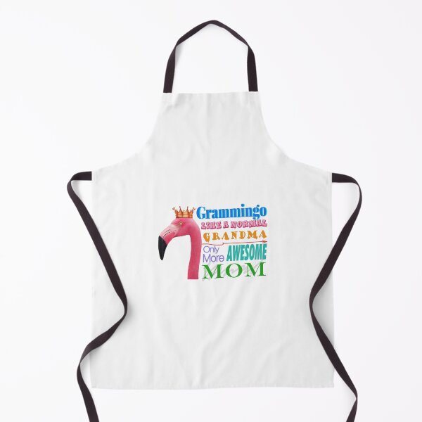 Item preview, Grammingo like a normal grandma only more awesome Mom School Aesthetic Flamingo designed and sold by Gawop.
