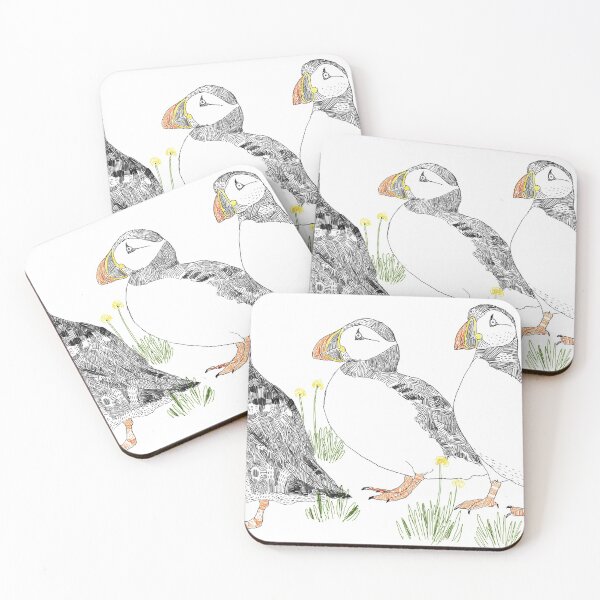 Item preview, Puffins designed and sold by WildDot.