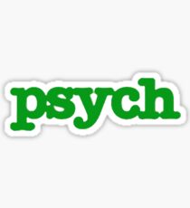 Psych Sticker