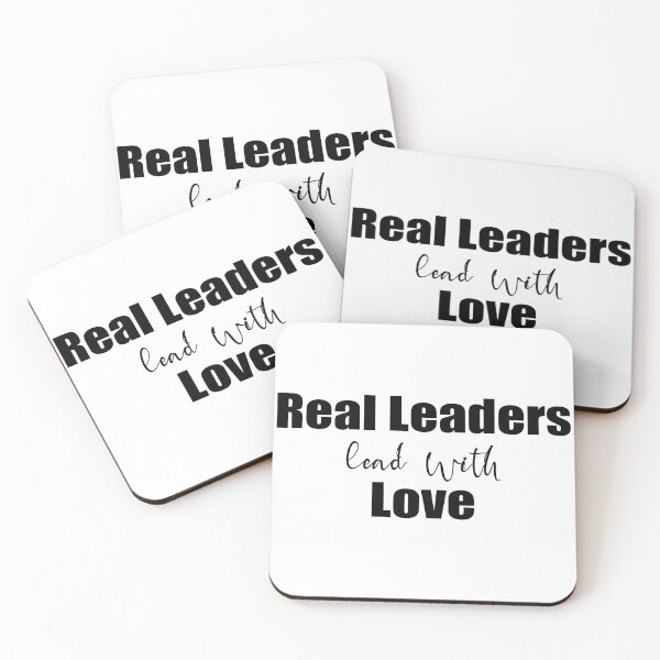 Item preview, real leaders lead with love designed and sold by Ashi17.