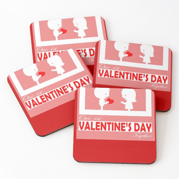Item preview,  our 1st valentine's day together 2021 designed and sold by vidyaroul.