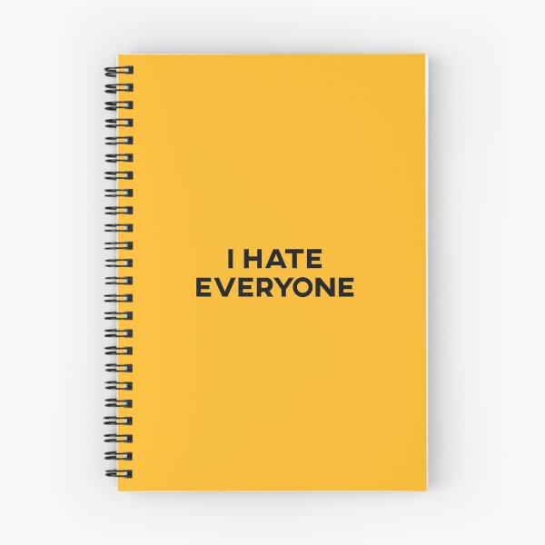 Item preview, I Hate Everyone designed and sold by Void Script.