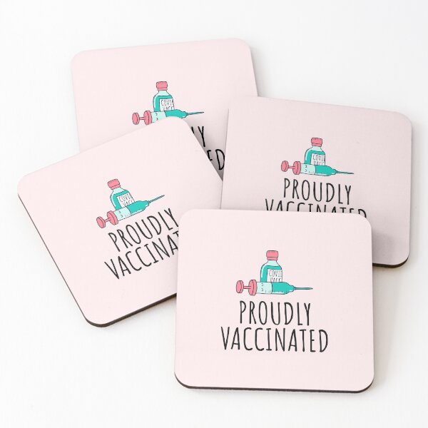 Item preview, Proudly Vaccinated Pro Vaccine Quote Gift designed and sold by JokeGysen.