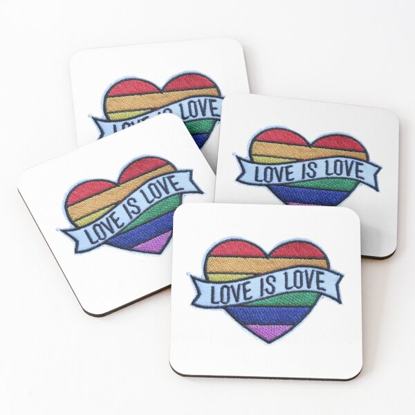 Item preview, Love is Love Sticker designed and sold by designolo.