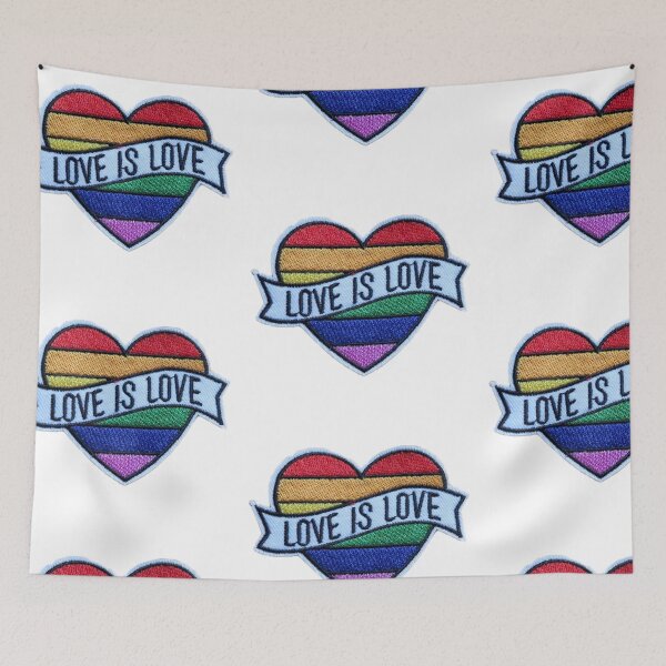 Item preview, Love is Love Sticker designed and sold by designolo.