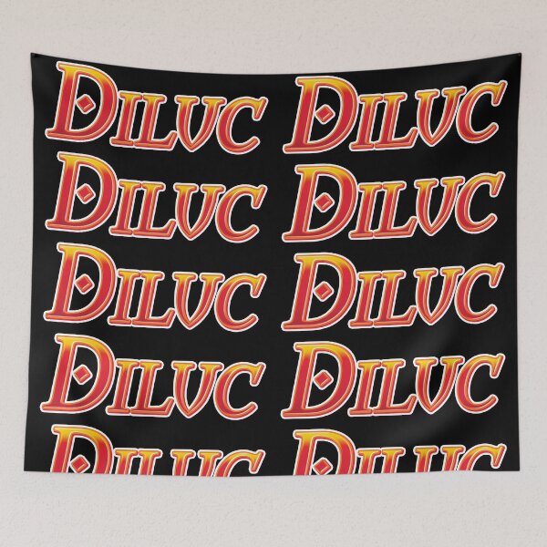 Item preview, Diluc - Genshin Impact designed and sold by MarissaTries.