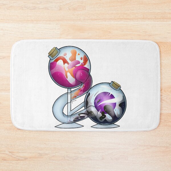 Item preview, Lesbian And Ace Pride Potion designed and sold by Qur0w.