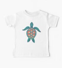 Mandala Turtle Baby Tee