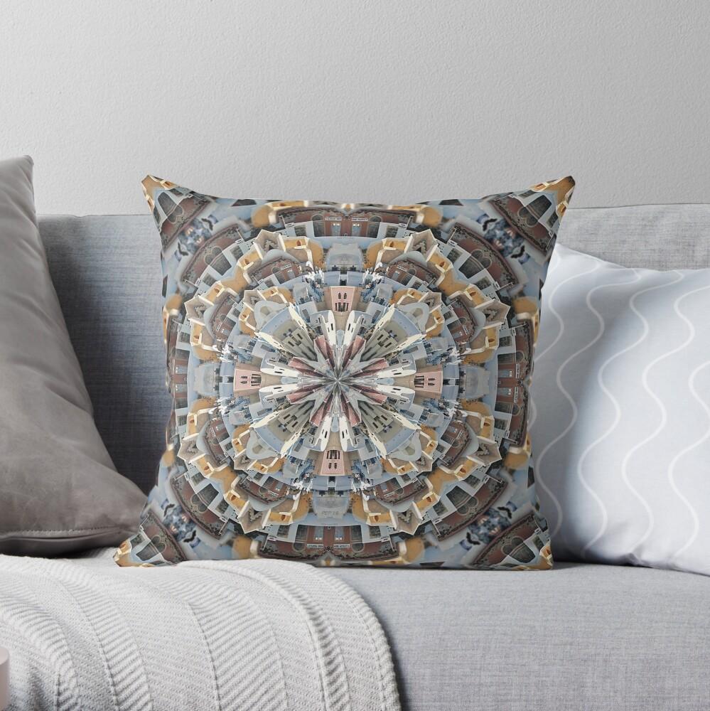 In The City Throw Pillow