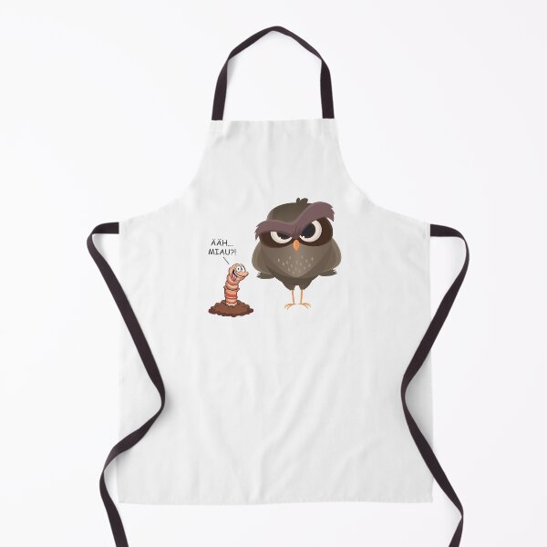 Item preview, Uh meow ?! Funny bird and worm gift designed and sold by blikonie.