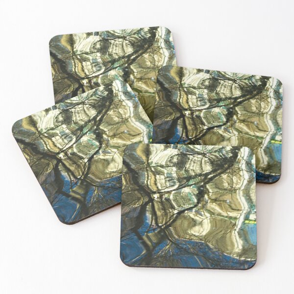 Item preview, Abstract Water Surface Reflection Urban Lake designed and sold by Anna Lemos.
